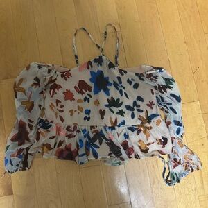 Tularosa syrah cold shoulder top in XS!